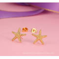 Gros Fashion or collier Star boucles d&#39;oreilles bague Bracelet bijoux